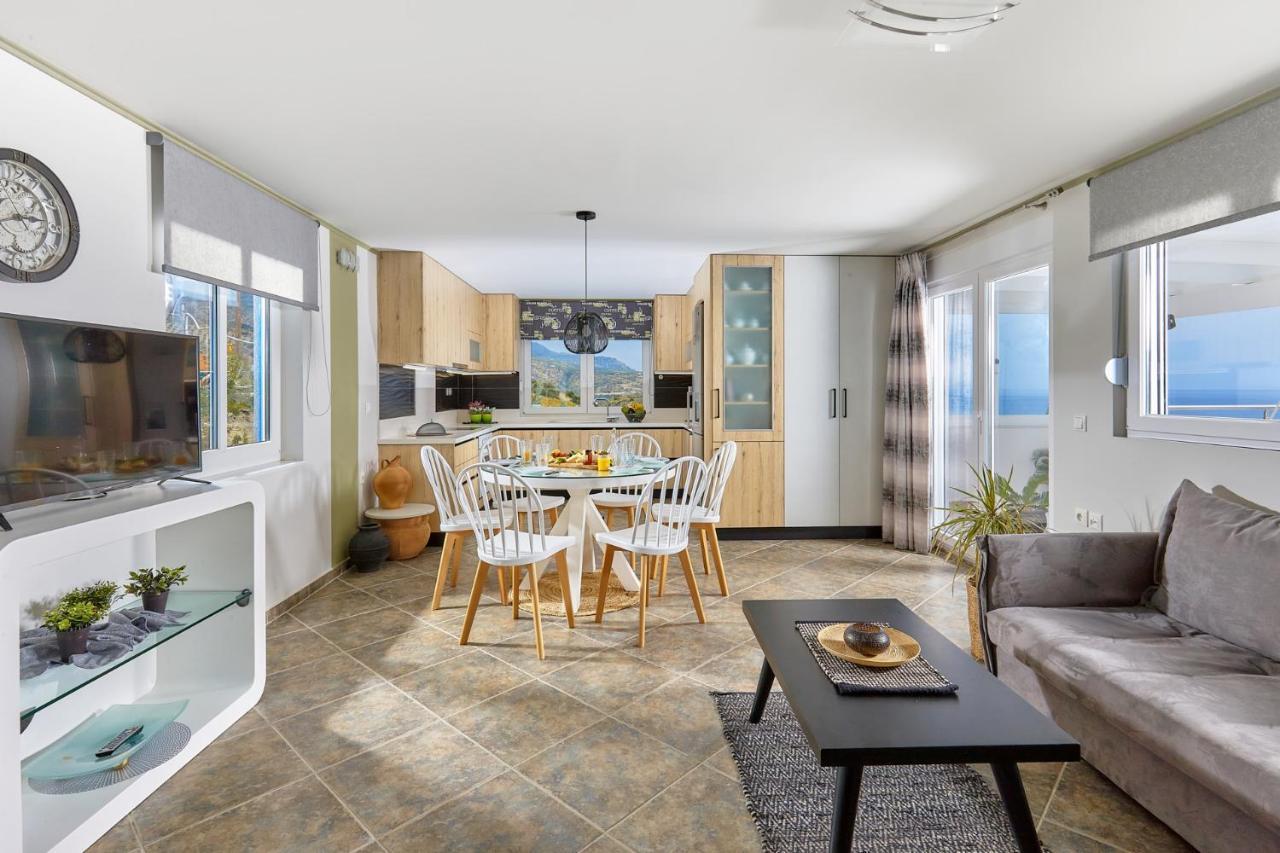 Breathtaking Sea View Flat In South Crete Apartment Keratokampos Exterior photo