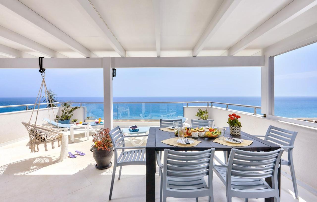 Breathtaking Sea View Flat In South Crete Apartment Keratokampos Exterior photo
